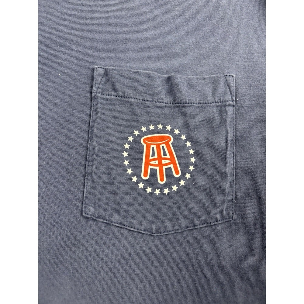 Vineyard Vines Barstool Sports Men XL Navy Long Sleeve T Shirt - Picture 3 of 7